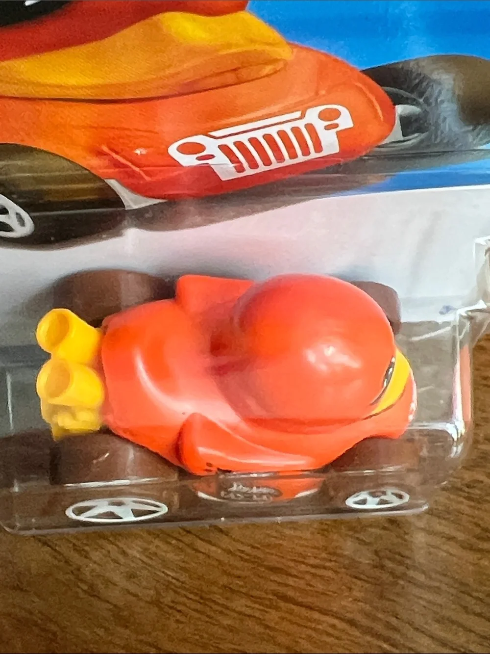 HW Dirt Duck N’ Rollff Hot Wheels- Orange & Yellow